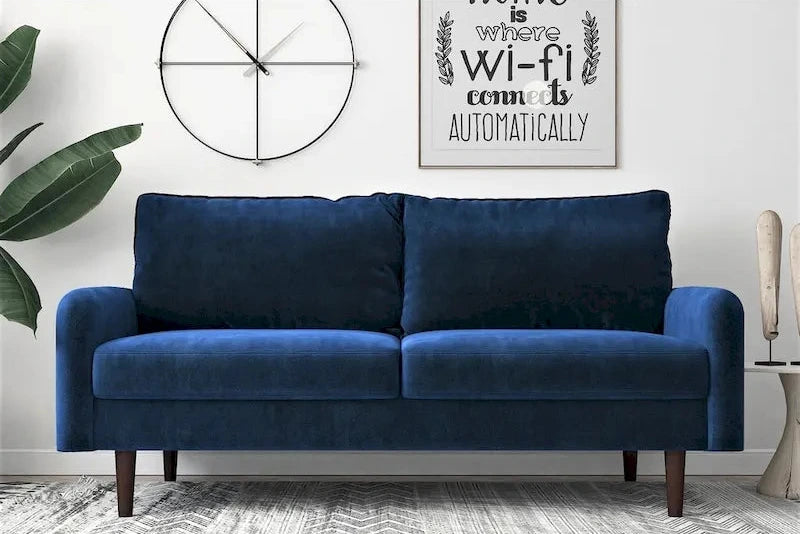 Vivo Velvet Eruopean Style 2-Seat Sofa