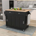 Carrello da cucina con rotelle e piano ribaltabile
